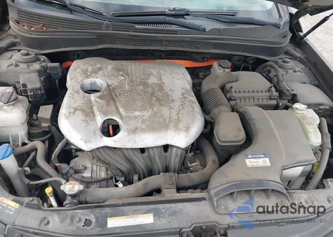 2013 Hyundai Sonata Hybrid Limited из США, поврежденный, VIN KMHEC4A40DA101296